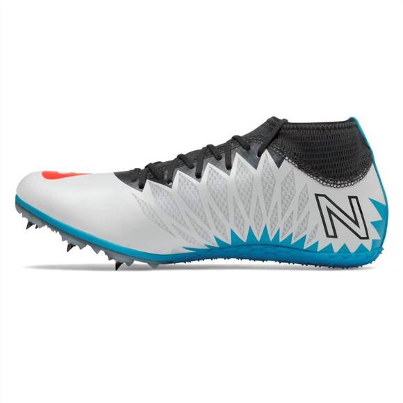 NEW NEW BALANCE men\'s sd100 v2 spike shoes in white blue